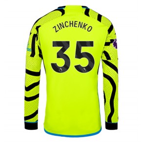 Maillot de foot Arsenal Oleksandr Zinchenko #35 Extérieur 2023-24 Manche Longue